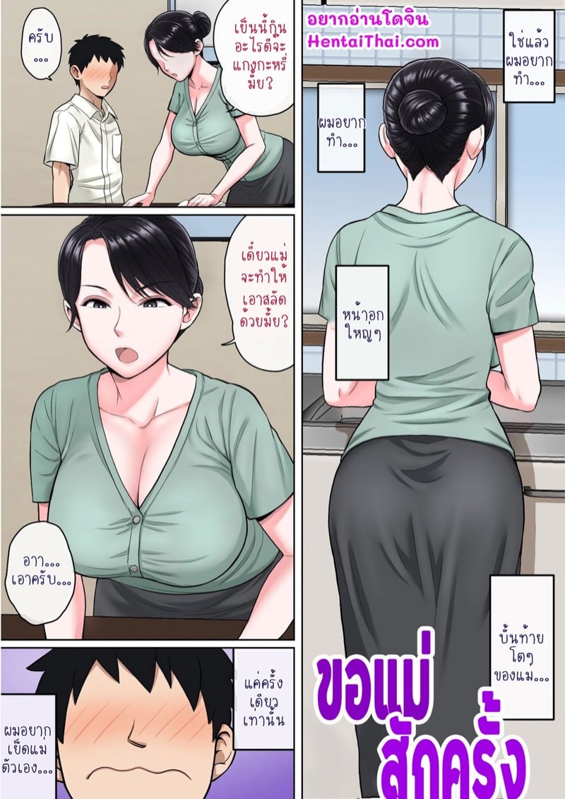 à¸‚à¸­à¹à¸¡à¹ˆà¸ªà¸±à¸à¸„à¸£à¸±à¹‰à¸‡