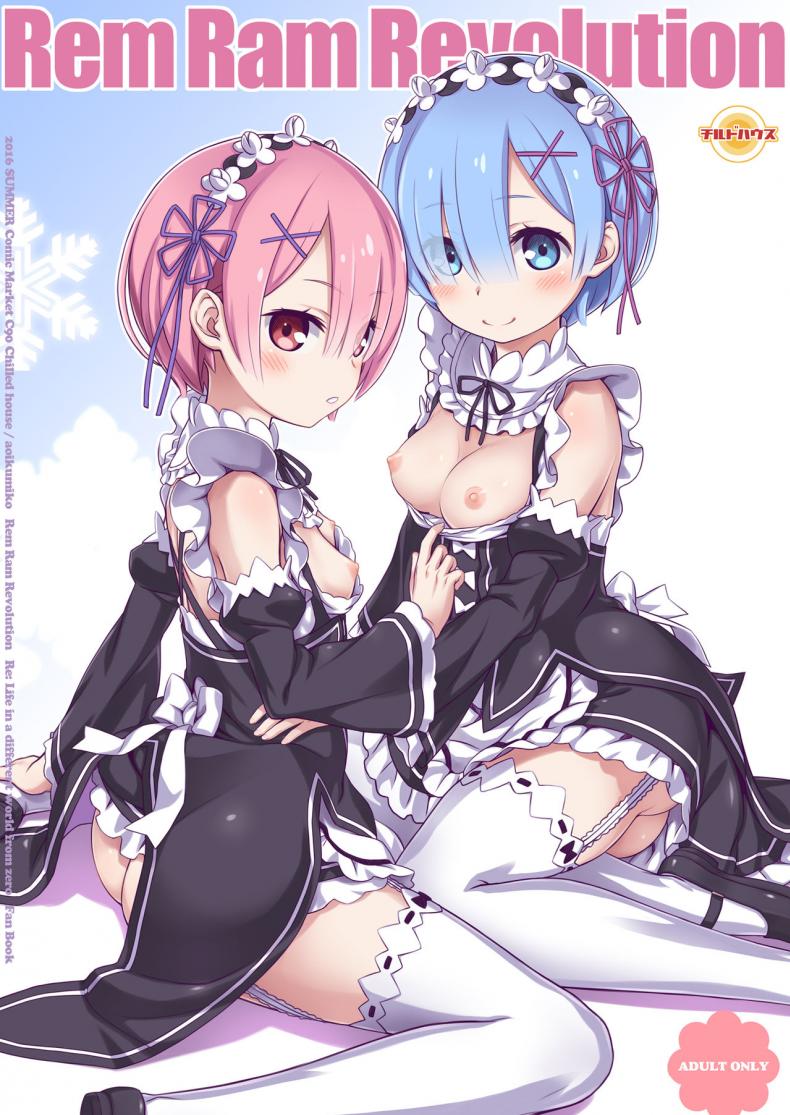à¸—à¸³à¸à¸±à¸šà¸‰à¸±à¸™à¸¡à¸²à¸à¸à¸§à¹ˆà¸²à¸™à¸µà¹‰ (C90) [CHILLED HOUSE (Aoi Kumiko)] Rem Ram Revolution (Re:Zero kara Hajimeru Isekai Seikatsu)