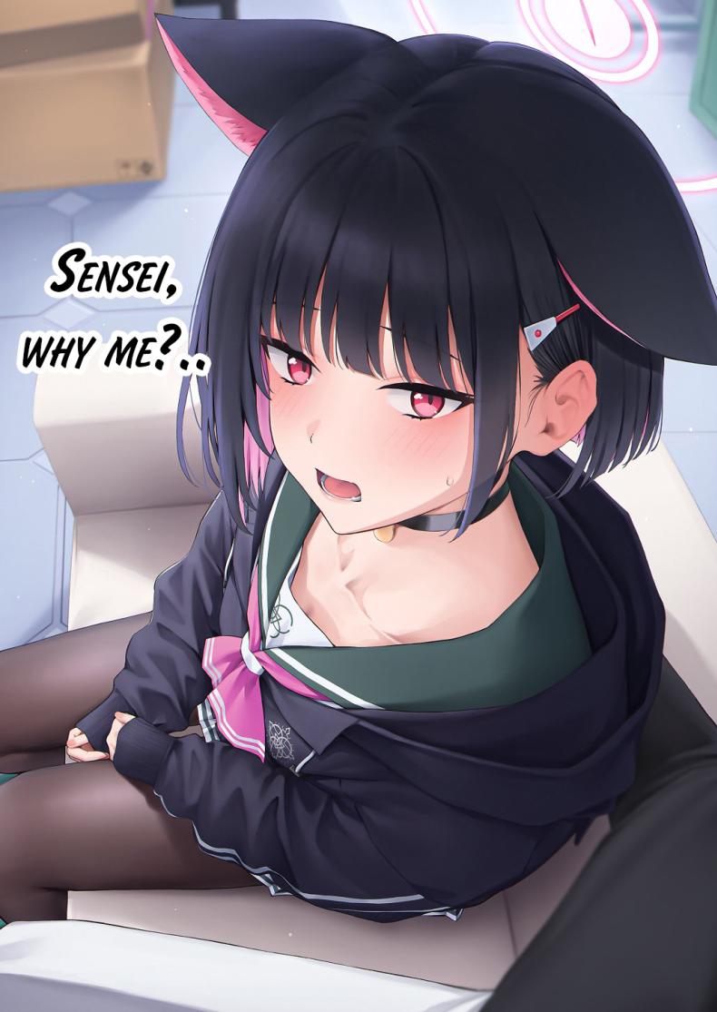 à¸—à¸³à¹„à¸¡à¸•à¹‰à¸­à¸‡à¹€à¸›à¹‡à¸™à¸‰à¸±à¸™à¸”à¹‰à¸§à¸¢à¸¥à¹ˆà¸°à¸„à¸° (C103) [Titano-makhia (Mikaduchi)] Sensei, Doushite Watashi nano  Sensei, why me (Blue Archive)