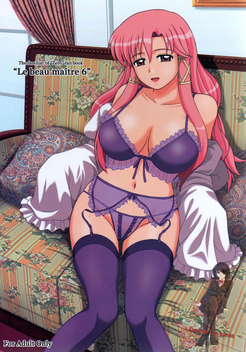 à¸™à¸­à¸™à¸—à¸µà¹ˆà¹„à¸«à¸™à¸à¹‡à¹„à¸”à¹‰à¸ªà¸²à¸§ (C76) [G-SCAN CORP. (Satou Chagashi)] Le beau maitre 6 (Zero no Tsukaima)