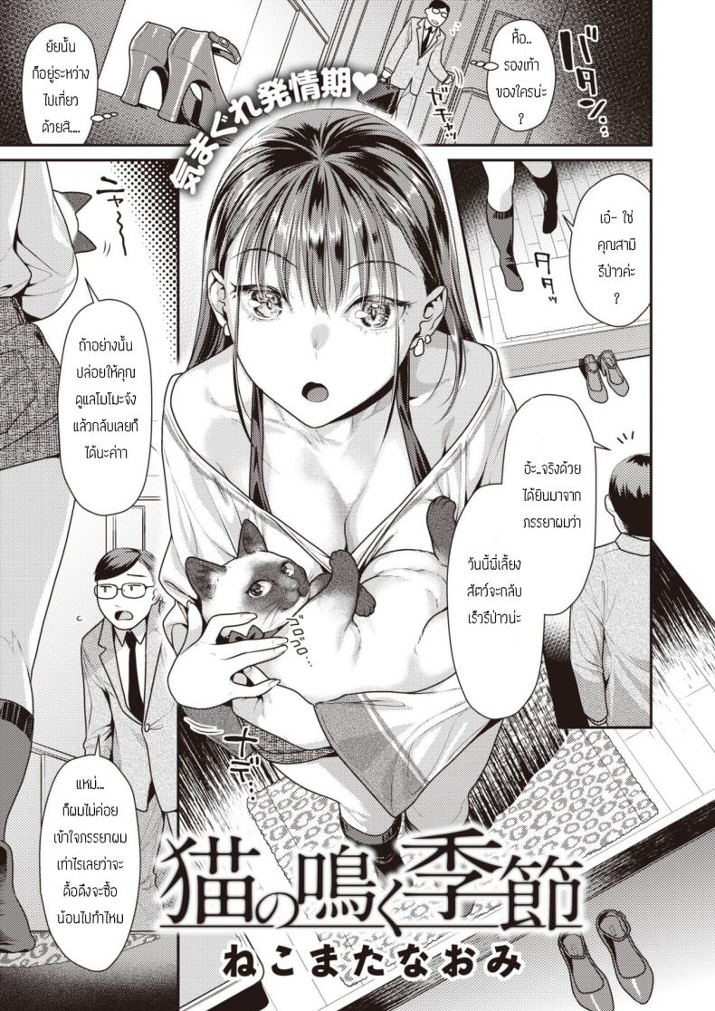à¸žà¸µà¹ˆà¹€à¸¥à¸µà¹‰à¸¢à¸‡à¸ªà¸±à¸•à¸§à¹Œ [Nekomata naomi] Neko no naku kisetsu
