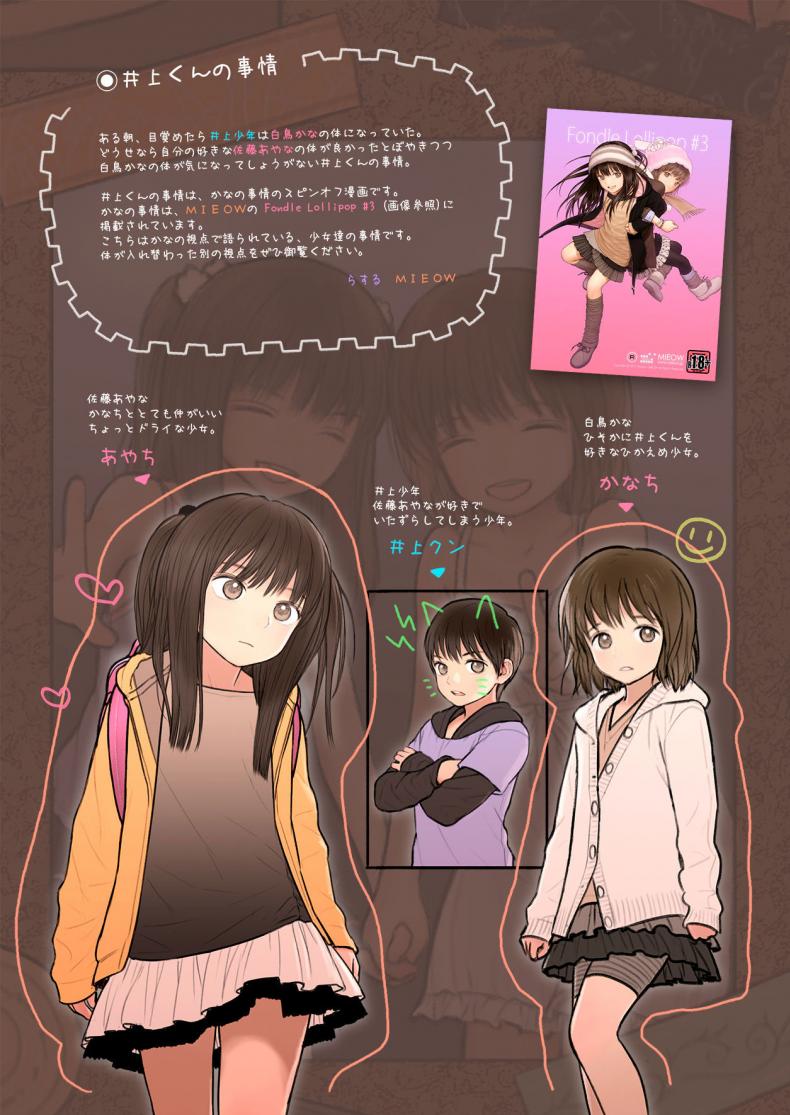 à¸ªà¸¥à¸±à¸šà¸£à¹ˆà¸²à¸‡ à¸ªà¸£à¹‰à¸²à¸‡à¸ªà¸±à¸¡à¸žà¸±à¸™à¸˜à¹Œ [TSF no F (Mieow (Rustle))] Inoue-kun no Jijou