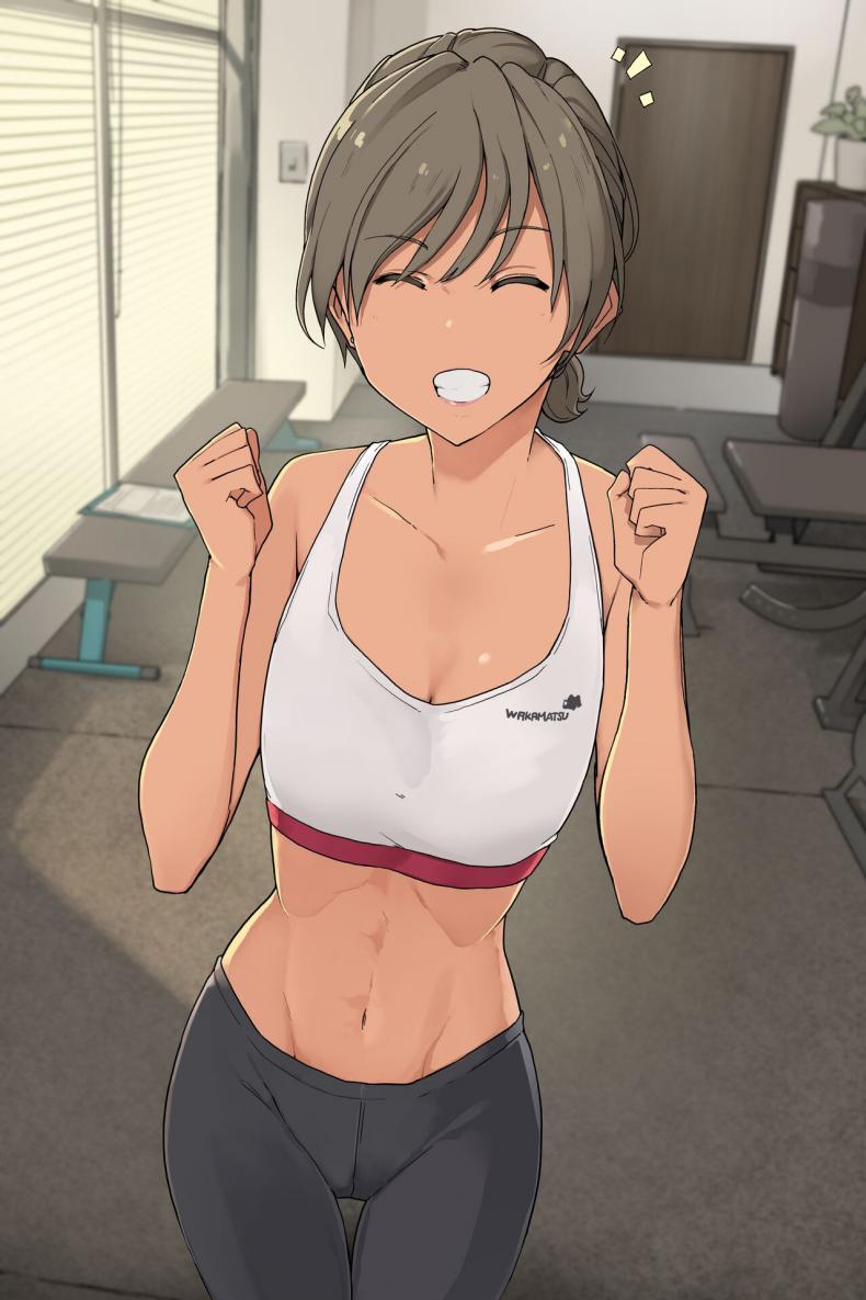 à¹€à¸—à¸£à¸™à¹€à¸™à¸­à¸£à¹Œà¸ªà¹ˆà¸§à¸™à¸•à¸±à¸§ [Wakamatsu] Ikken Yasashisou na Personal Gym no Trainer-san ni Karada o Ijimenukareru Hanashi  A Seemingly Gentle Personal Trainer Gives My Body a Rough Workout